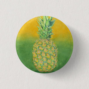Badge Rond 2,50 Cm Art ananas