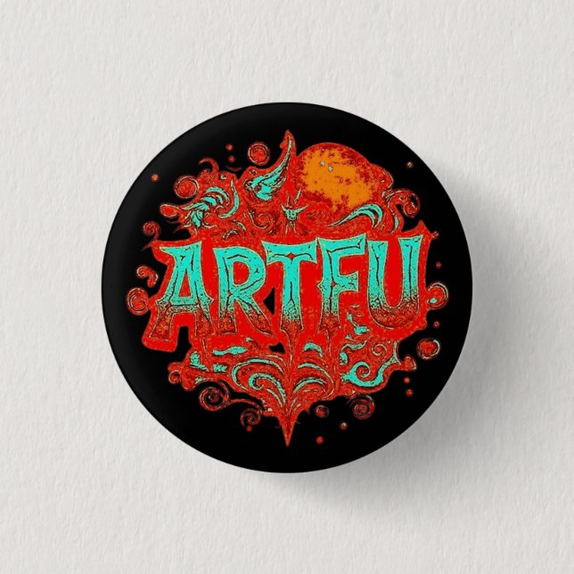BADGE ROND 2,50 CM ARTFU (Devant)