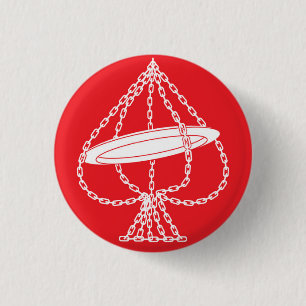 Badge Rond 2,50 Cm As de golf de disque