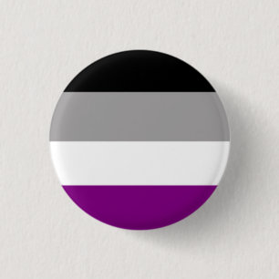 Badge Rond 2,50 Cm Asexualité