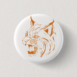 Badge Rond 2,50 Cm Aspiration de chat sauvage