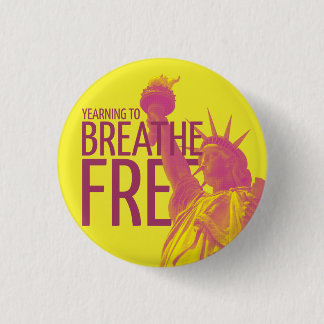 Badge Rond 2,50 Cm Aspirer à respirer librement