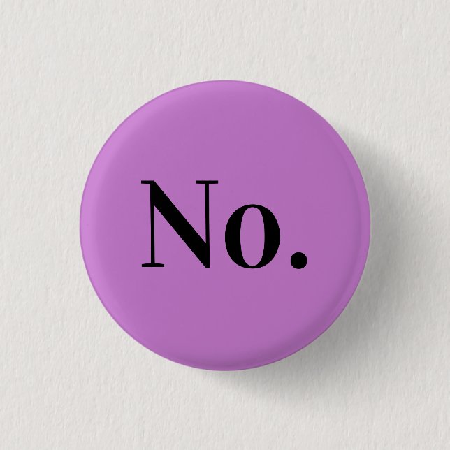 Badge Rond 2,50 Cm AUCUNE broche (Devant)