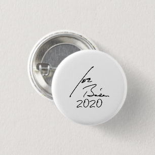Badge Rond 2,50 Cm Autographe JOE BIDEN 2020