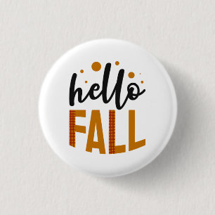 Badge Rond 2,50 Cm Automne