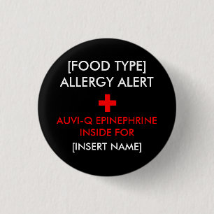 Badge Rond 2,50 Cm Auvi-Q à l'intérieur de bouton