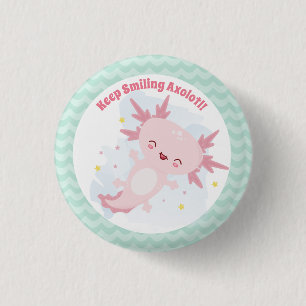 Badge Rond 2,50 Cm Axolotl