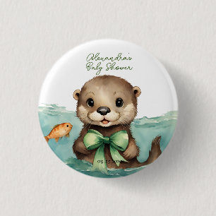Badge Rond 2,50 Cm Baby shower neutre homme-femme