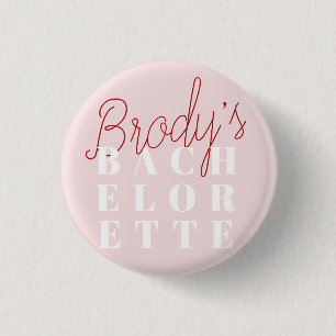 Badge Rond 2,50 Cm Bachelorette Party - Brody