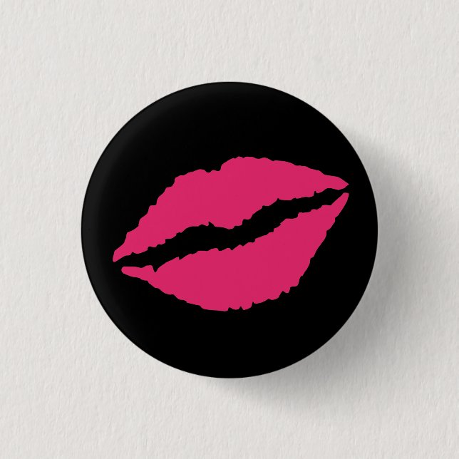 Badge Rond 2,50 Cm Baiser ! (Devant)