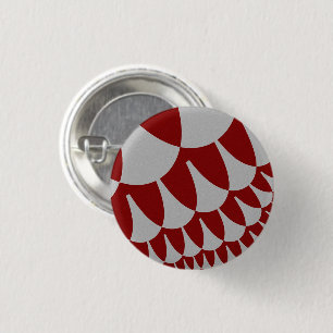 Badge Rond 2,50 Cm Balances en Bourgogne et en argent