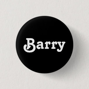 Badge Rond 2,50 Cm Barry du bouton