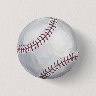 Badge Rond 2,50 Cm Baseball