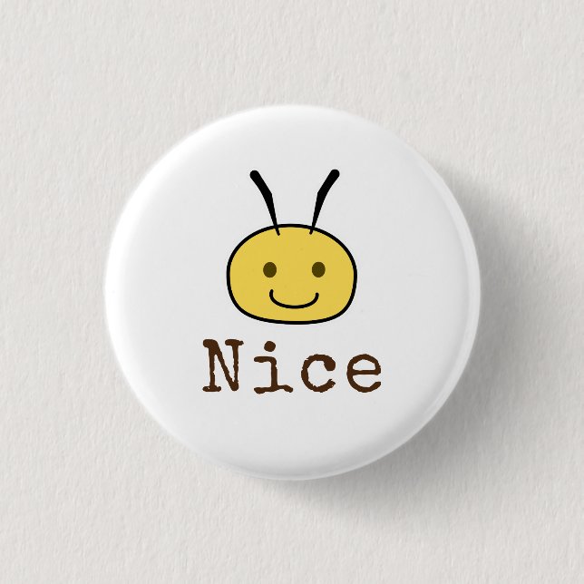 Badge Rond 2,50 Cm Be (Devant)