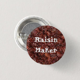 Badge Rond 2,50 Cm Beaucoup de raisins