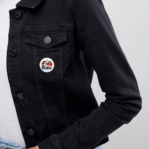 Badge Rond 2,50 Cm Bébé d'automne