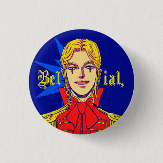 Badge Rond 2,50 Cm Belial