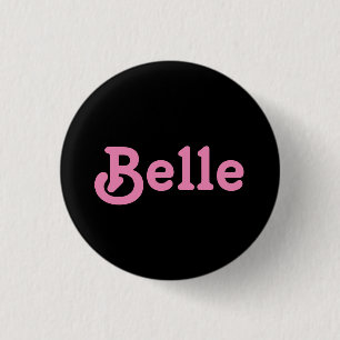 Badge Rond 2,50 Cm Belle Bouton