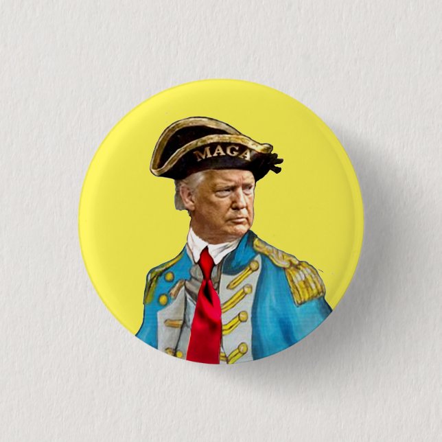 Badge Rond 2,50 Cm Benedict Donald (Devant)