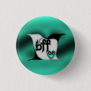 Badge Rond 2,50 Cm bff ~ tourterelles