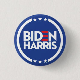 Badge Rond 2,50 Cm Biden Harris