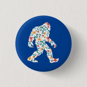 BADGE ROND 2,50 CM BIGFOOT FLORAL