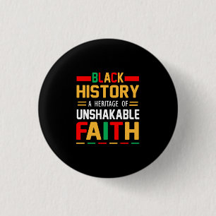 Badge Rond 2,50 Cm Black History A