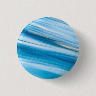Badge Rond 2,50 Cm Bleu de mer Abstrait