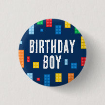 Blocs d'immeuble Enfant d'anniversaire