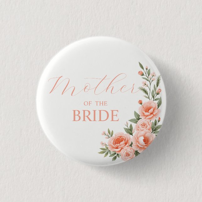 Badge Rond 2,50 Cm Bloom du coucher du soleil (Devant)