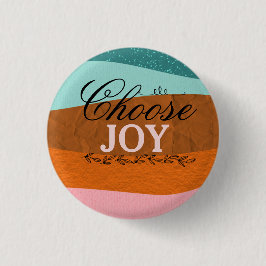 Badge Rond 2,50 Cm Boho Colorful Inspirational, Bouton de devis posit