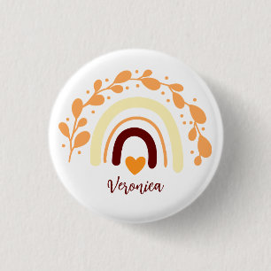 BADGE ROND 2,50 CM BOHO EN COURSE CLASSIQUE
