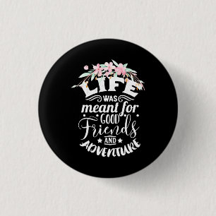 Badge Rond 2,50 Cm Bon Amis Et Aventure