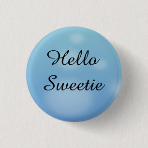 Badge Rond 2,50 Cm Bonjour bonbon