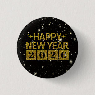 Badge Rond 2,50 Cm Bonne année 2026