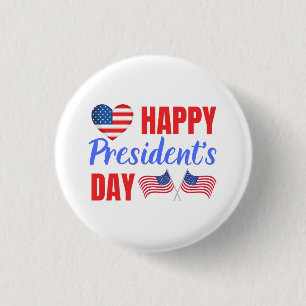 Badge Rond 2,50 Cm Bonne journée du Président