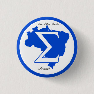 Badge Rond 2,50 Cm Botton Integralista Anauê n 02 !