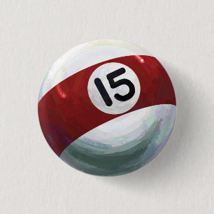Badge Rond 2,50 Cm Boule 15