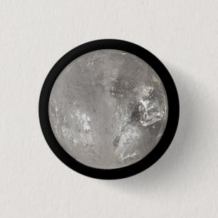 Badge Rond 2,50 Cm Boule en cristal quartz blanc