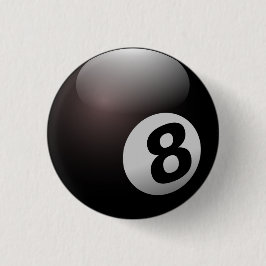 Badge Rond 2,50 Cm Boule huit
