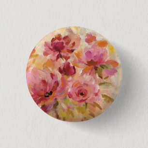 Badge Rond 2,50 Cm Bouquet des roses