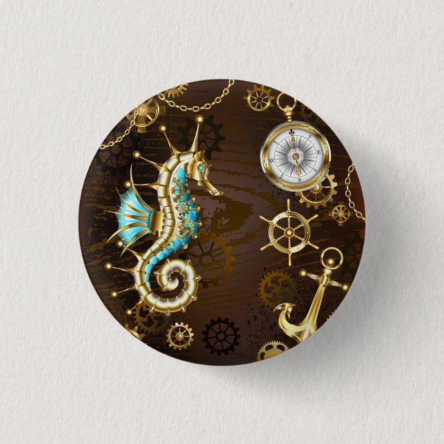 Badge Rond 2,50 Cm Bouton (Devant)