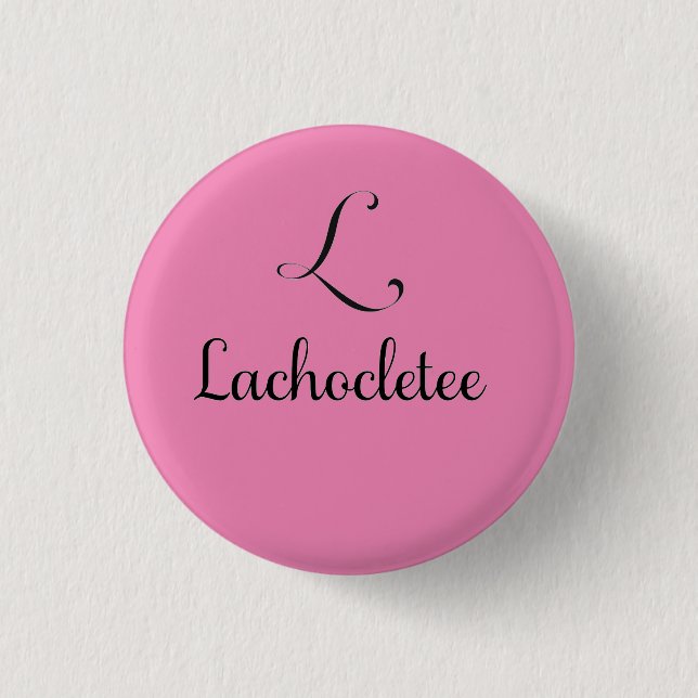 Badge Rond 2,50 Cm Bouton (Devant)