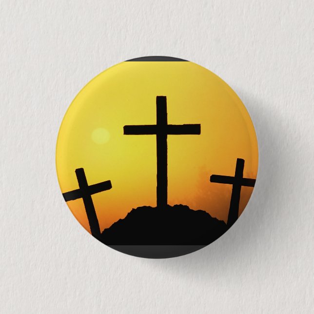 Badge Rond 2,50 Cm Bouton (Devant)
