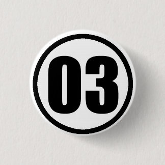 Badge Rond 2,50 Cm Bouton 03