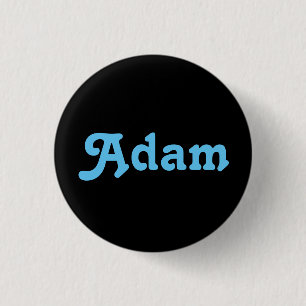 Badge Rond 2,50 Cm Bouton Adam