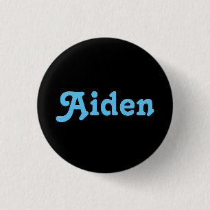 Badge Rond 2,50 Cm Bouton Aiden