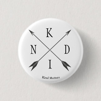 Badge Rond 2,50 Cm Bouton AIMABLE de boussole