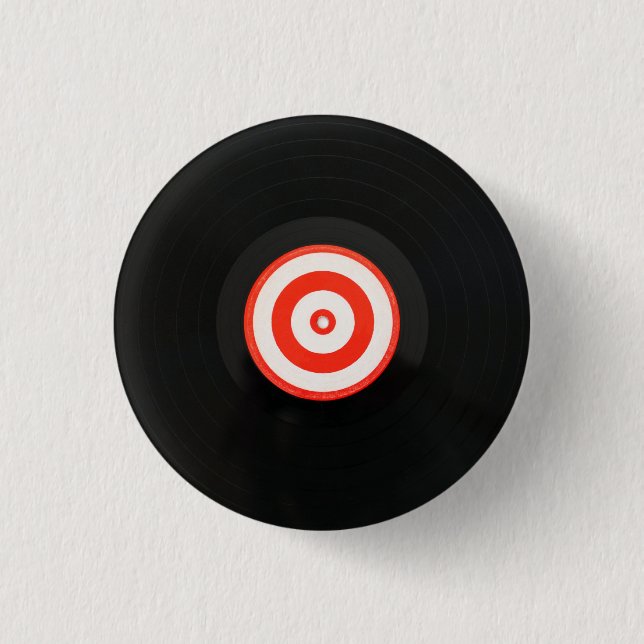 Badge Rond 2,50 Cm Bouton album vinyle LP (Devant)