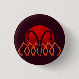 Badge Rond 2,50 Cm Bouton Bélier